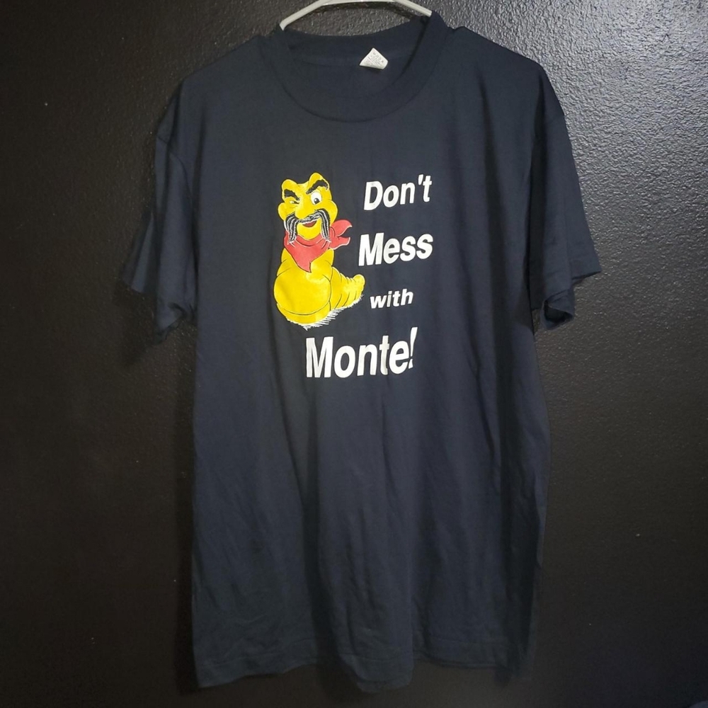 VTG 80's Dont Mess With Monte Mezcal Tequila - XL